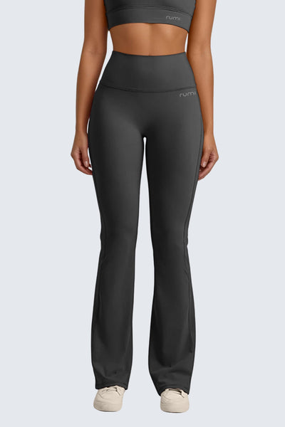W SunSoft Plush Flared Pants 30" - Graphite