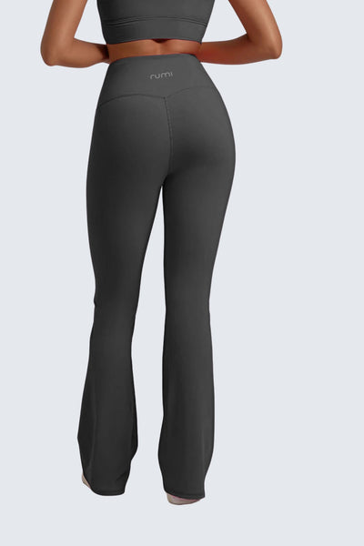 W SunSoft Plush Flared Pants 30" - Graphite