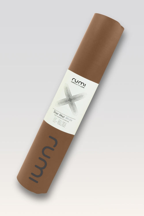 Star Yoga Mat Wide - Sand Deep