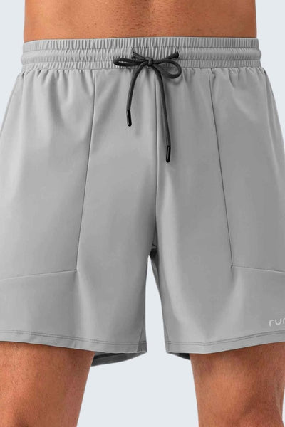 Rumi Earth - U StarAir Train Shorts 4" - Pebble - R125014PBS - 
