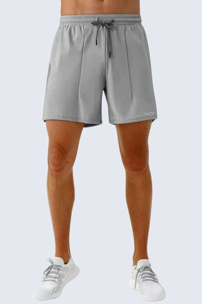 Rumi Earth - U StarAir Train Shorts 4" - Pebble - R125014PBS - 