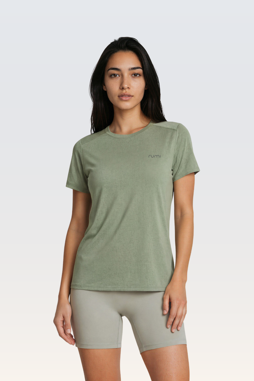U Sun Fit Tee Terra - Pistachio